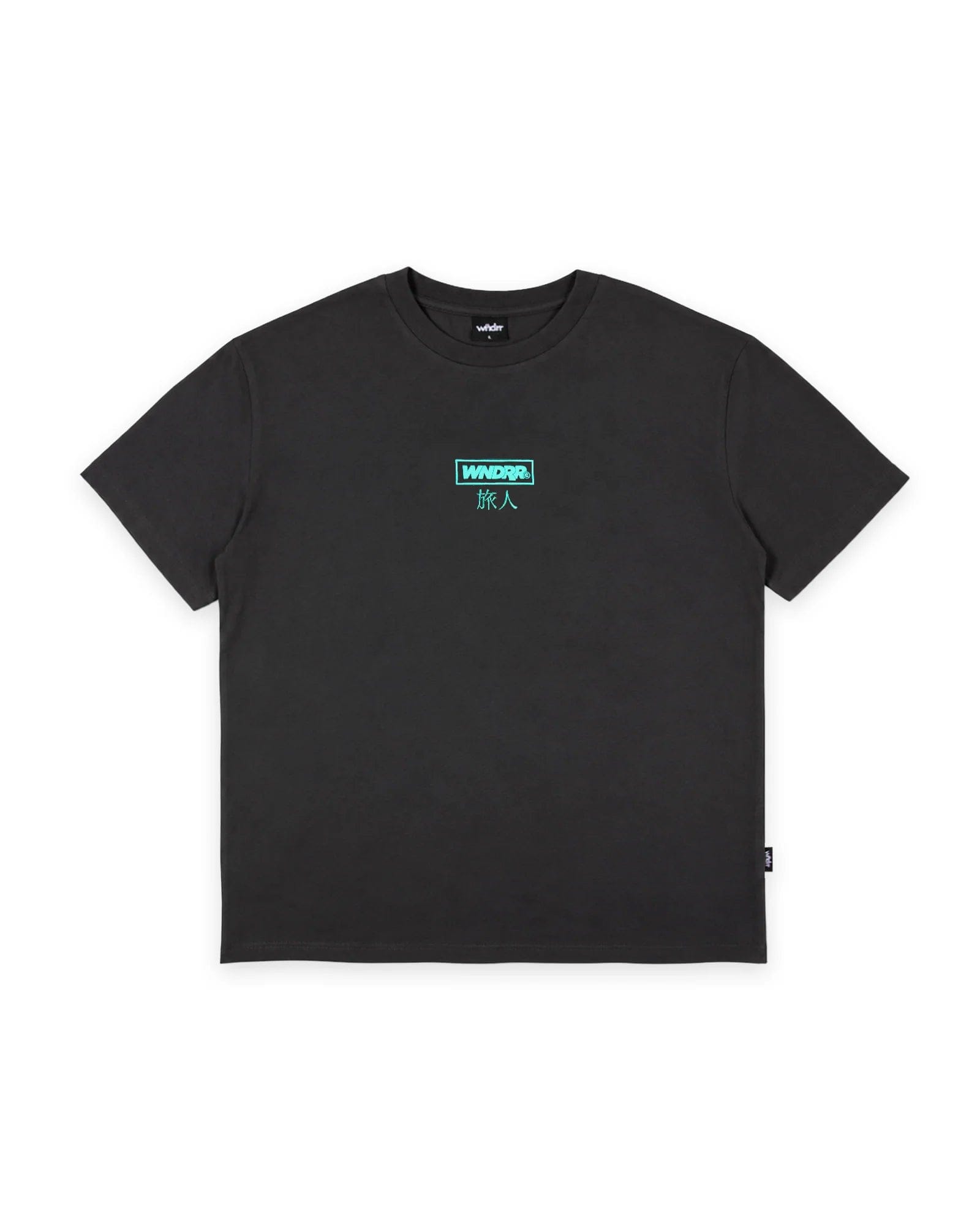WNDRR Shodo Box Fit Tee (Faded Black)