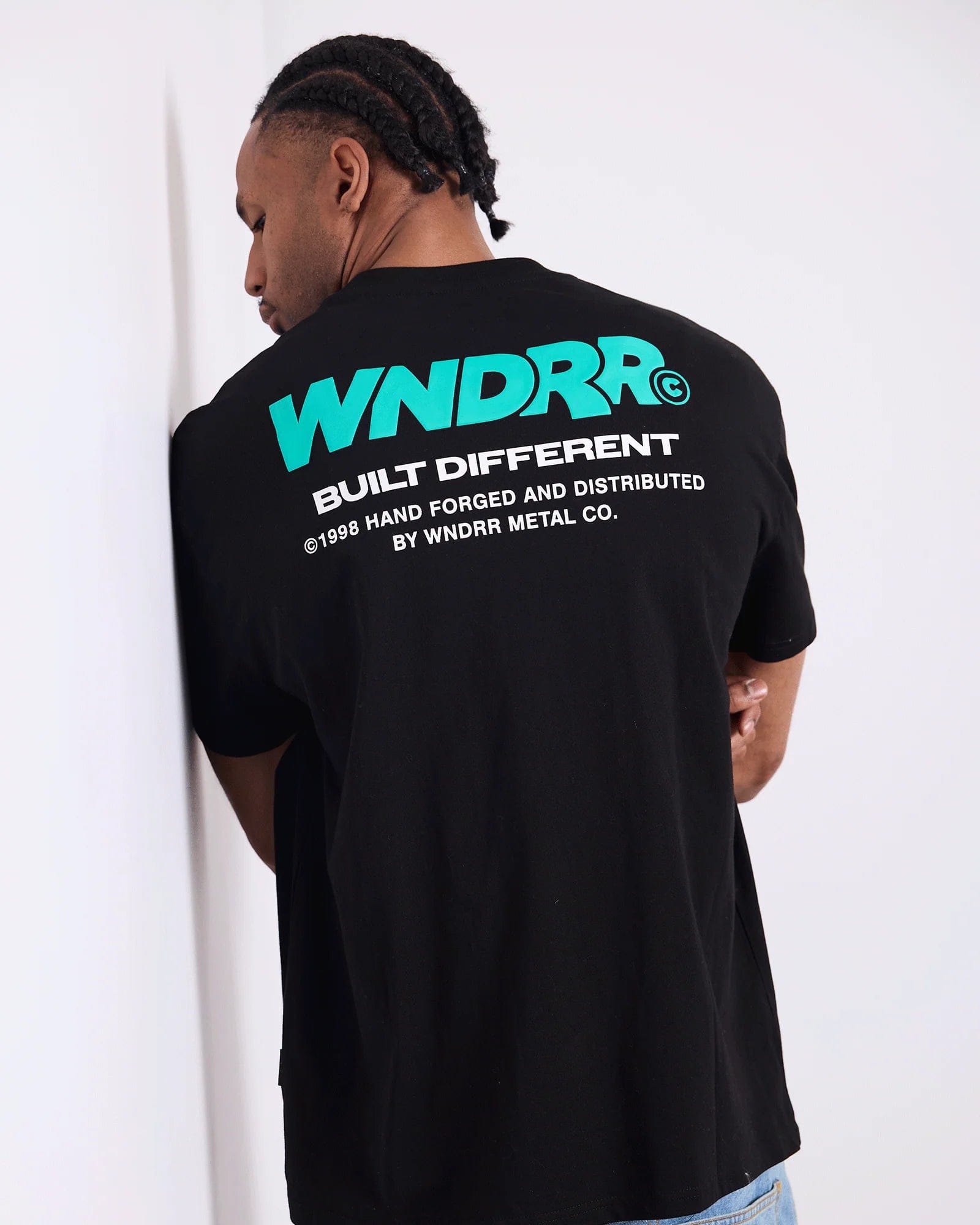WNDRR Shodo Box Fit Tee (Faded Black)