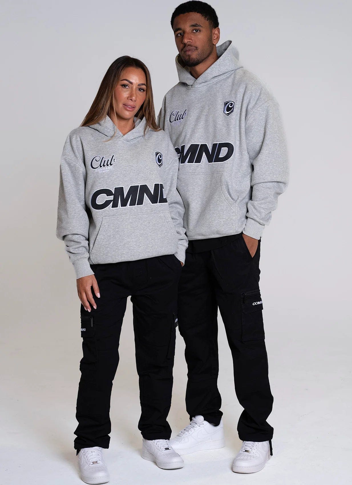 Command Oversized Jersey Hoodie (Grey)