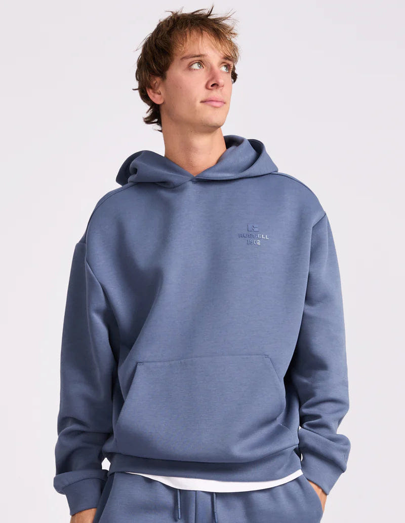 Russell Athletic R Tech Hoodie (Denim Blue)