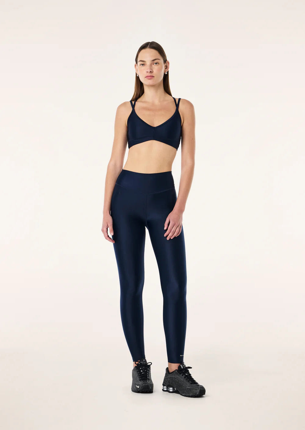 P.E Nation Fairmont Legging (Dark Navy Shine)