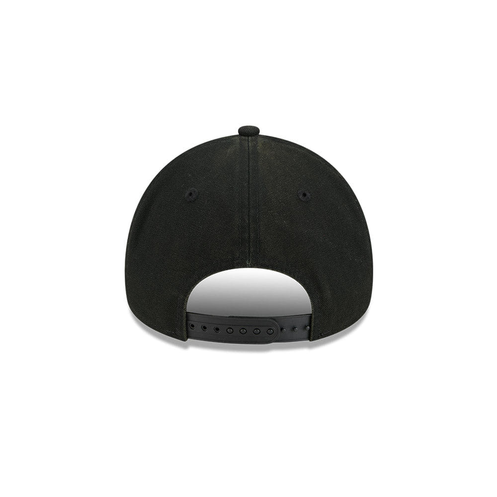 New Era N.Y Yankees 9Forty A-Frame Cap (Washed Canvas Black)