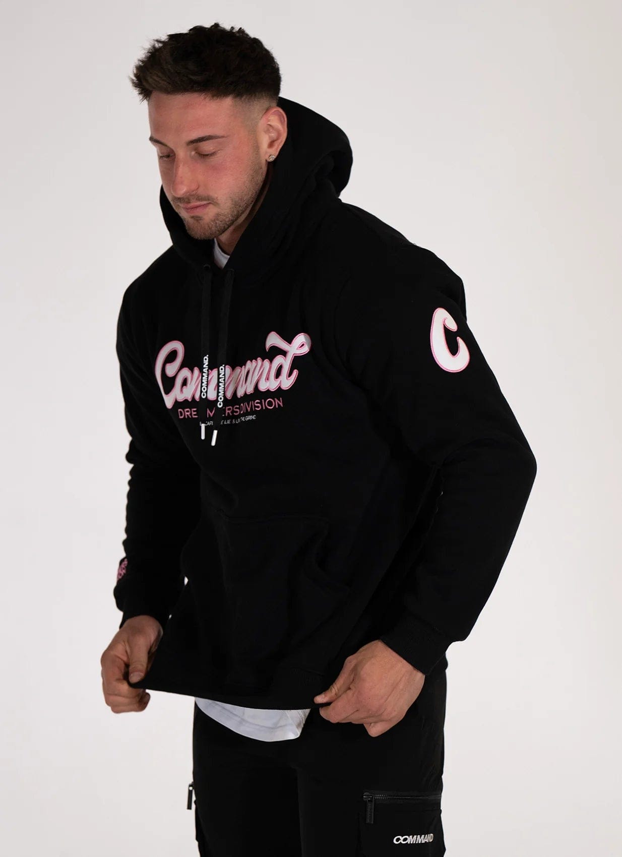 Command Dreamers Hoodie (Black/Pink)