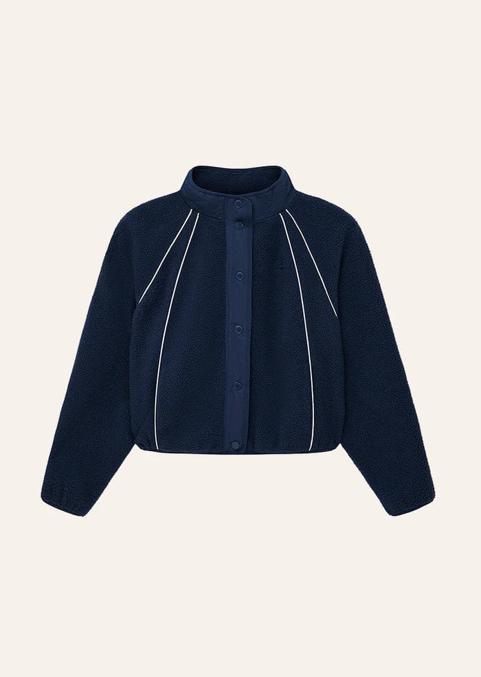P.E Nation Venture Sherpa Jacket (Dark Navy)