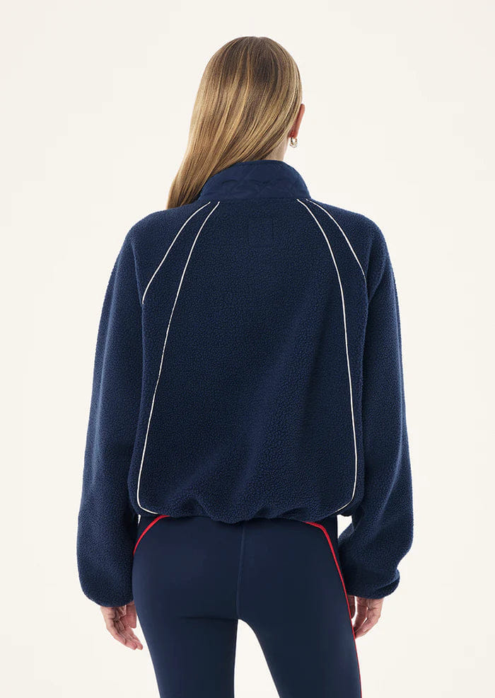 P.E Nation Venture Sherpa Jacket (Dark Navy)