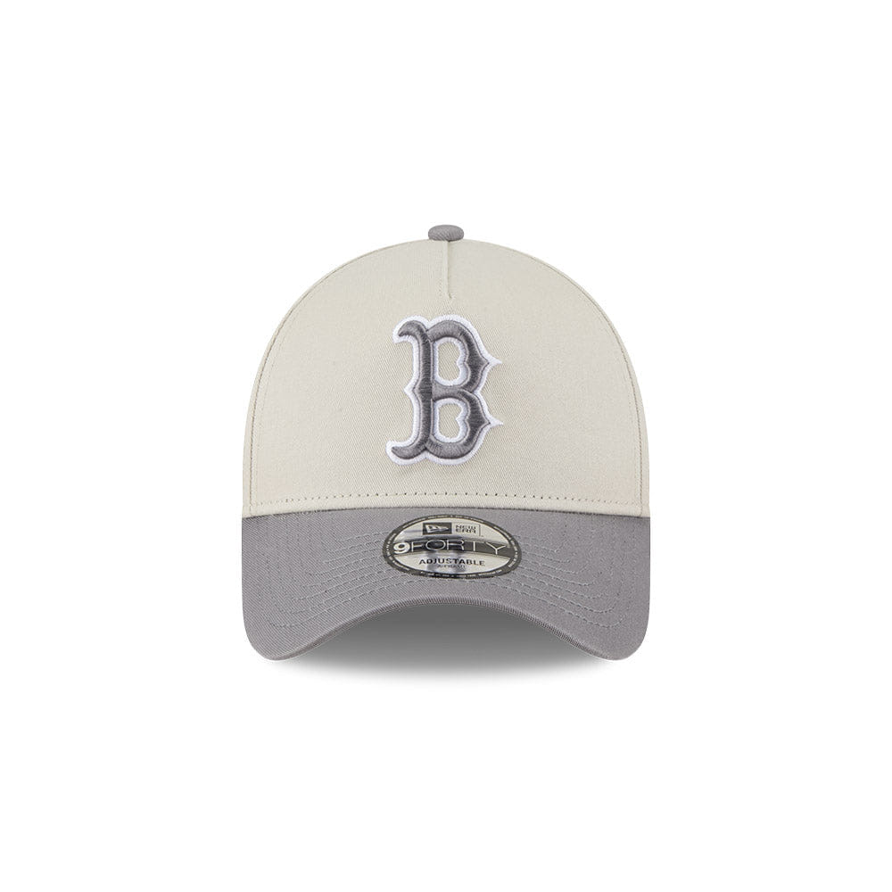 New Era Boston Red Sox 9Forty A-Frame Cap (Stone/Storm)