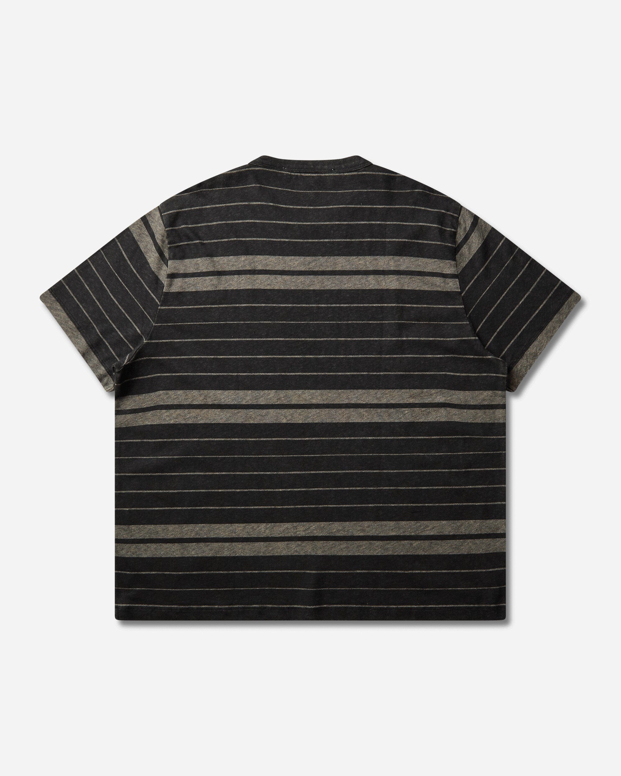OUR LEGACY Men's New Box T-Shirt Ziggy Stripe