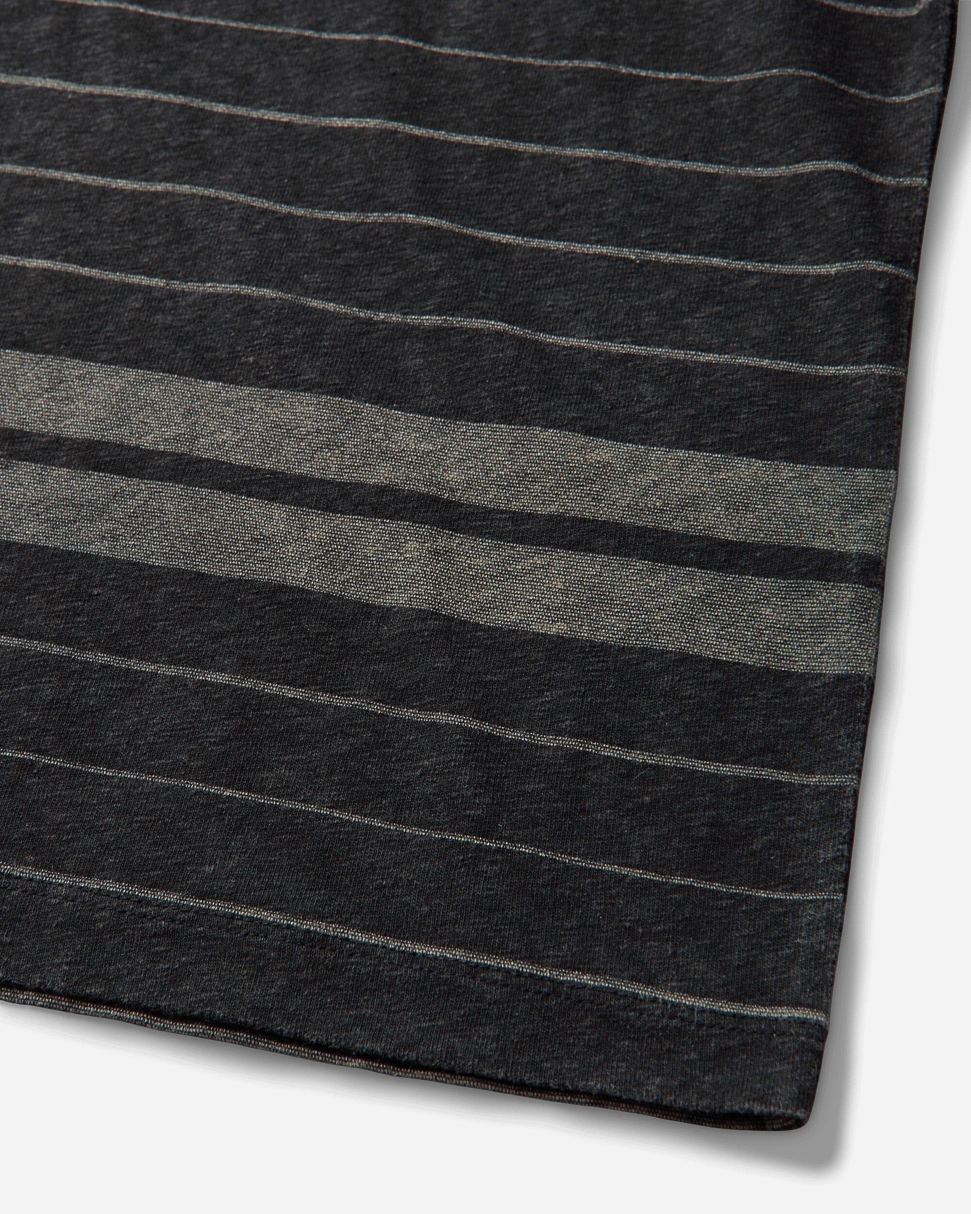 OUR LEGACY Men's New Box T-Shirt Ziggy Stripe