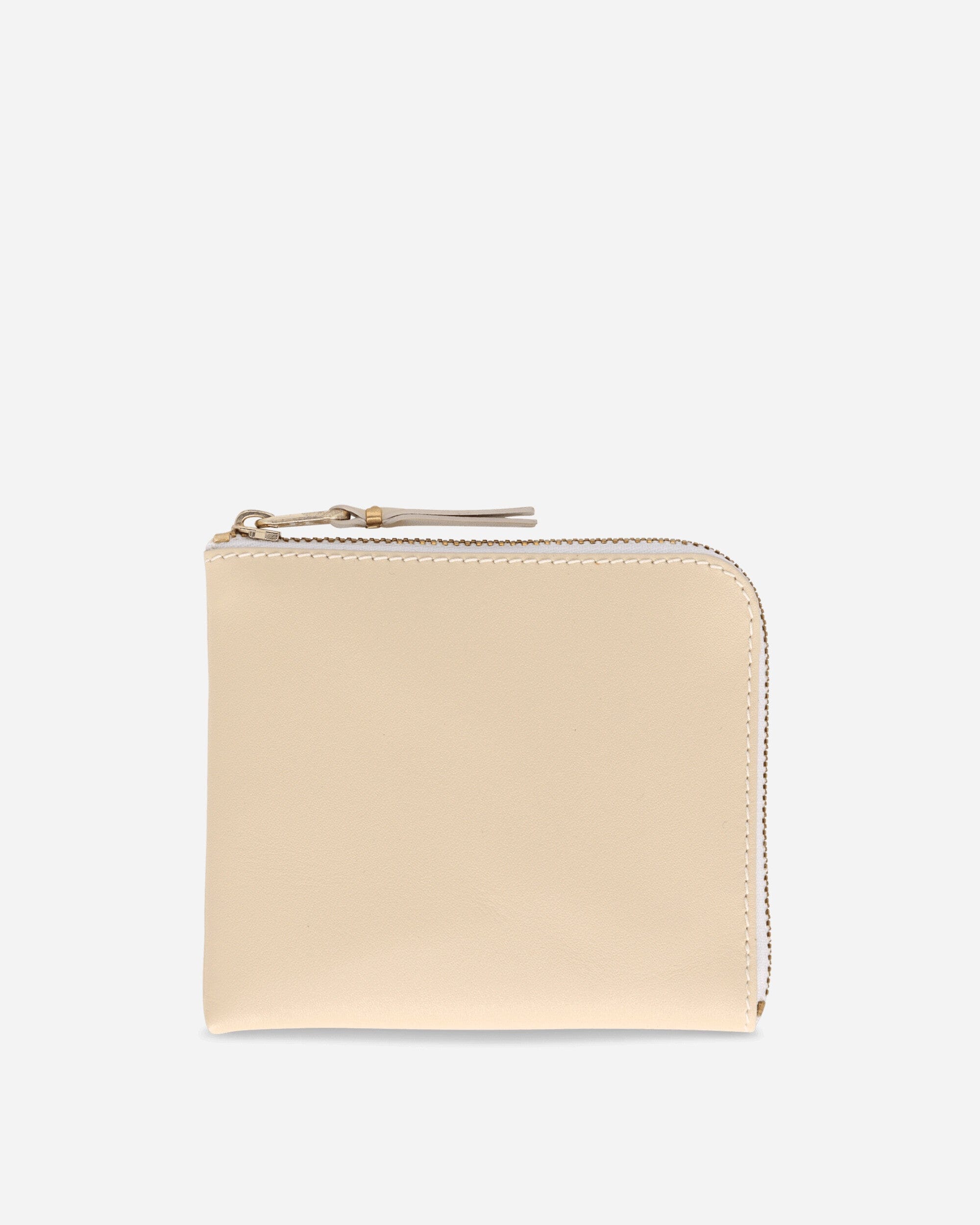 Comme Des Garçons Wallet Classic Line Zip-Around Wallet Off White