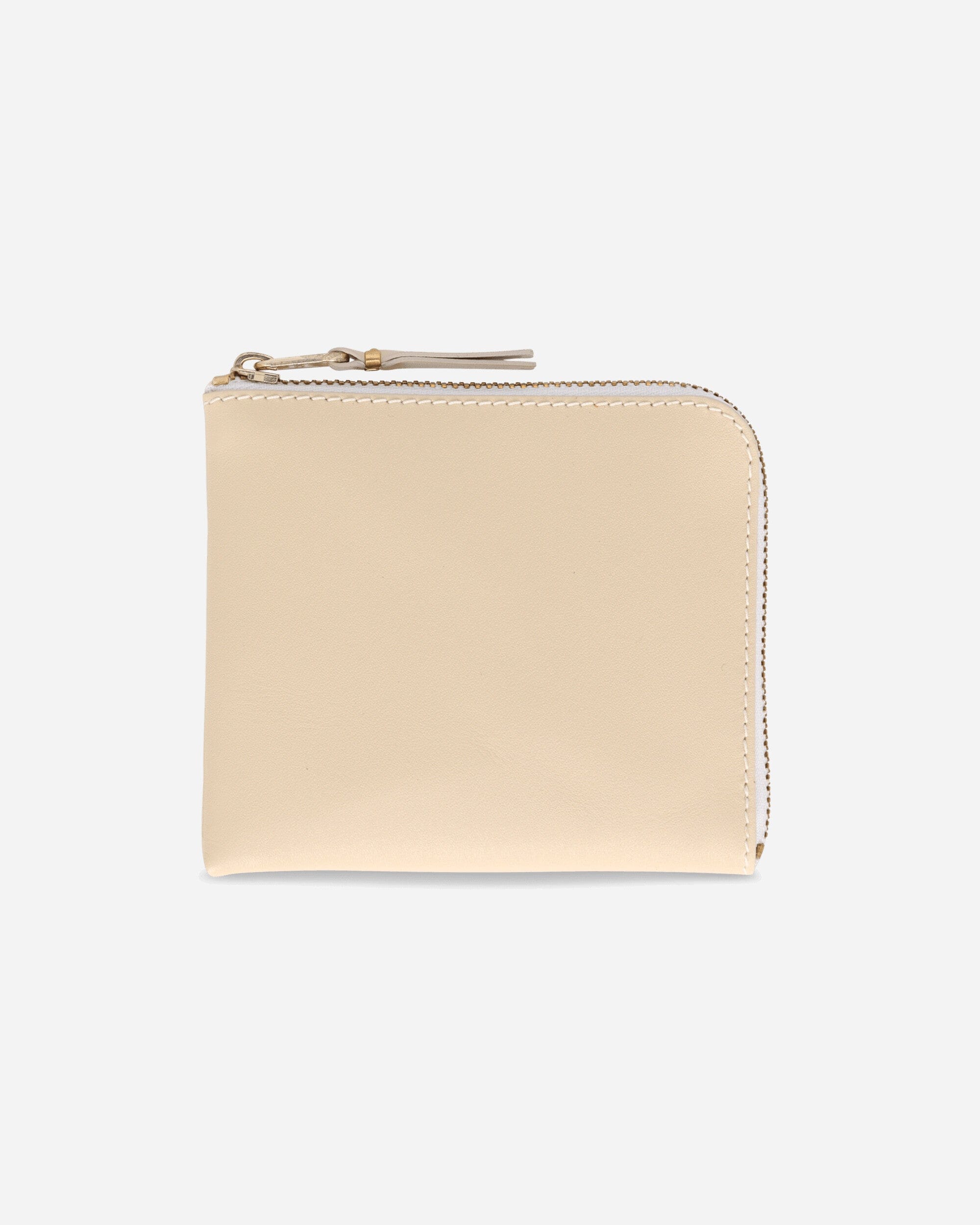 Comme Des Garçons Wallet Classic Line Zip-Around Wallet Off White