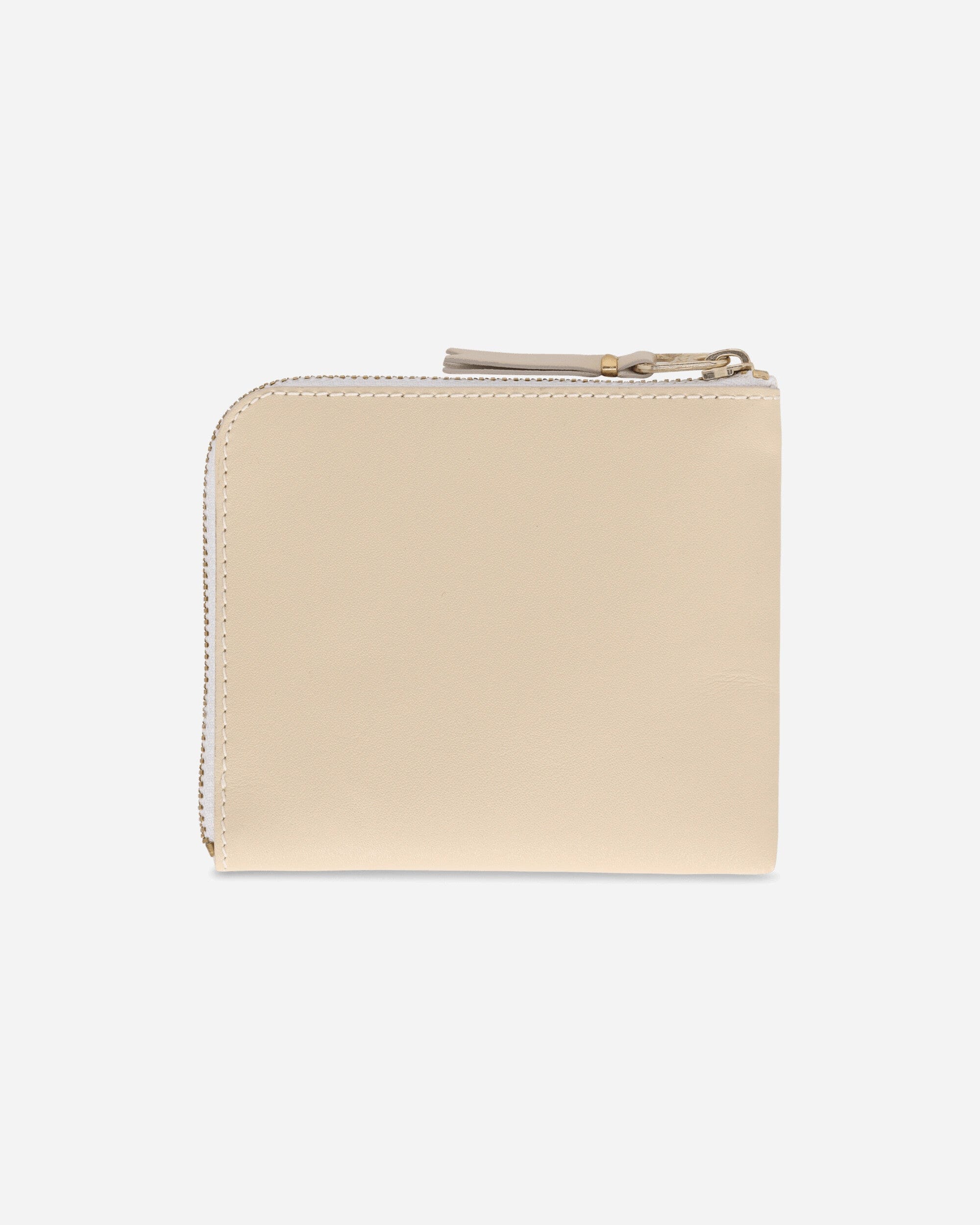 Comme Des Garçons Wallet Classic Line Zip-Around Wallet Off White
