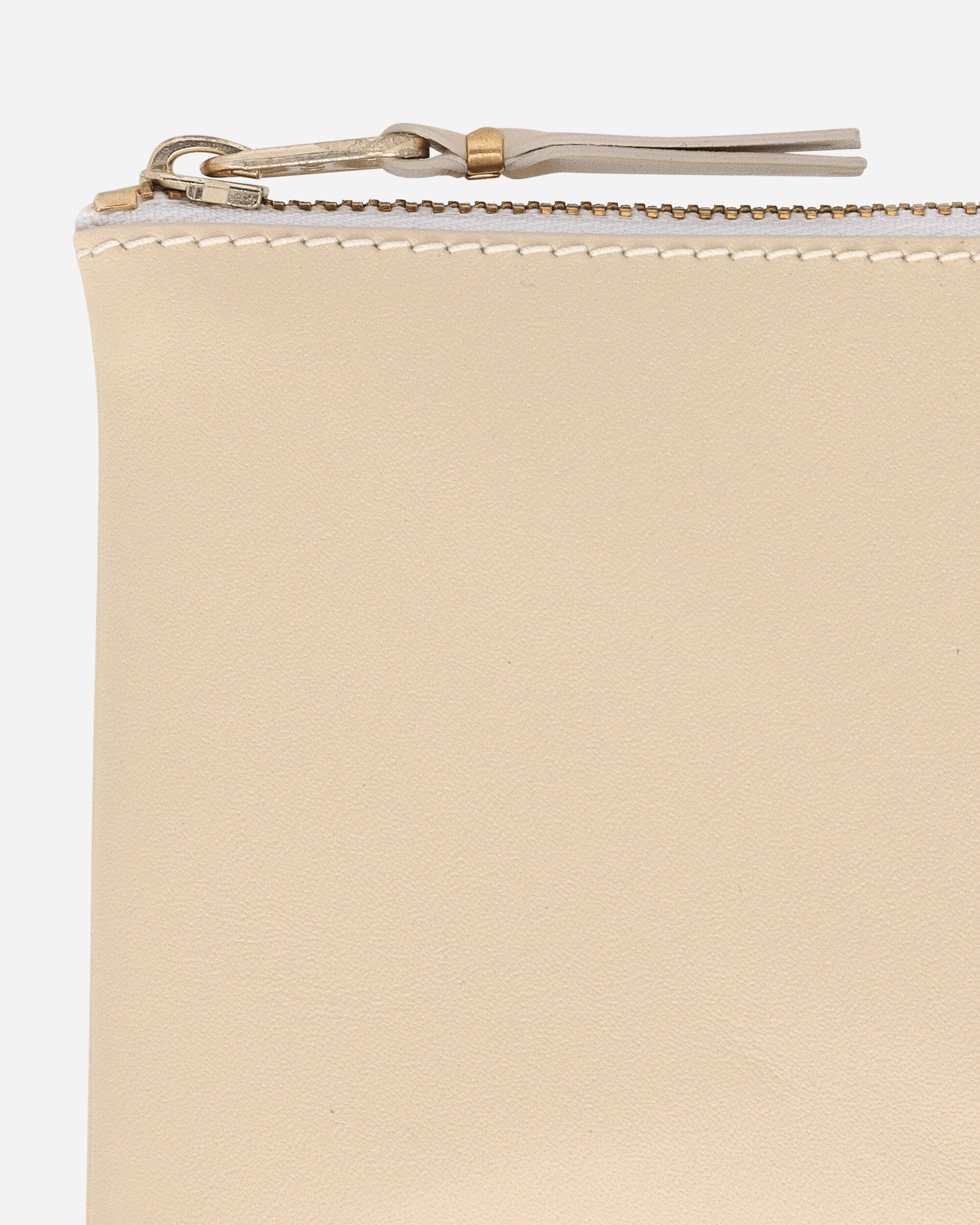 Comme Des Garçons Wallet Classic Line Zip-Around Wallet Off White