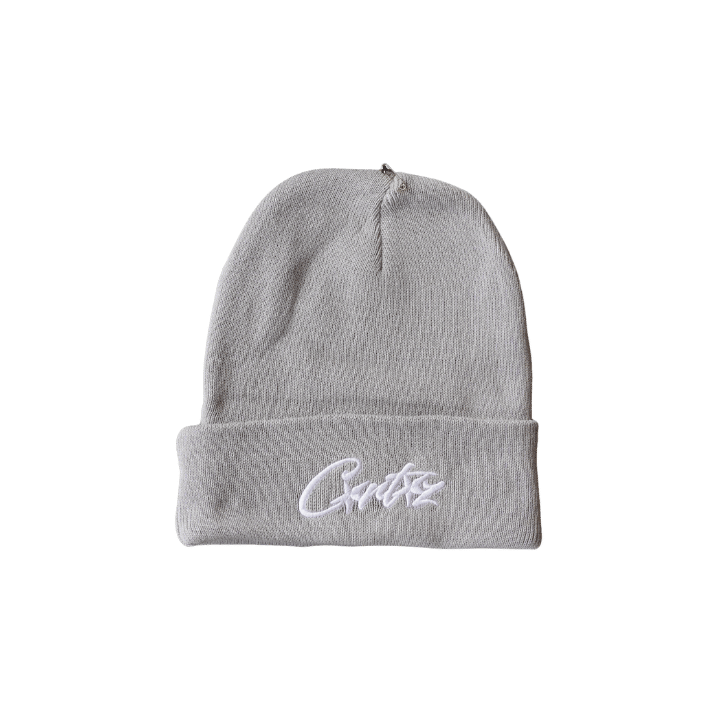 Corteiz Allstarz Folded Beanie Grey