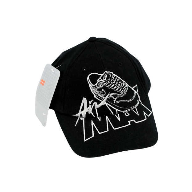 Nike Early 2000s Nike Air Max Hat Black