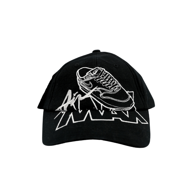 Nike Early 2000s Nike Air Max Hat Black