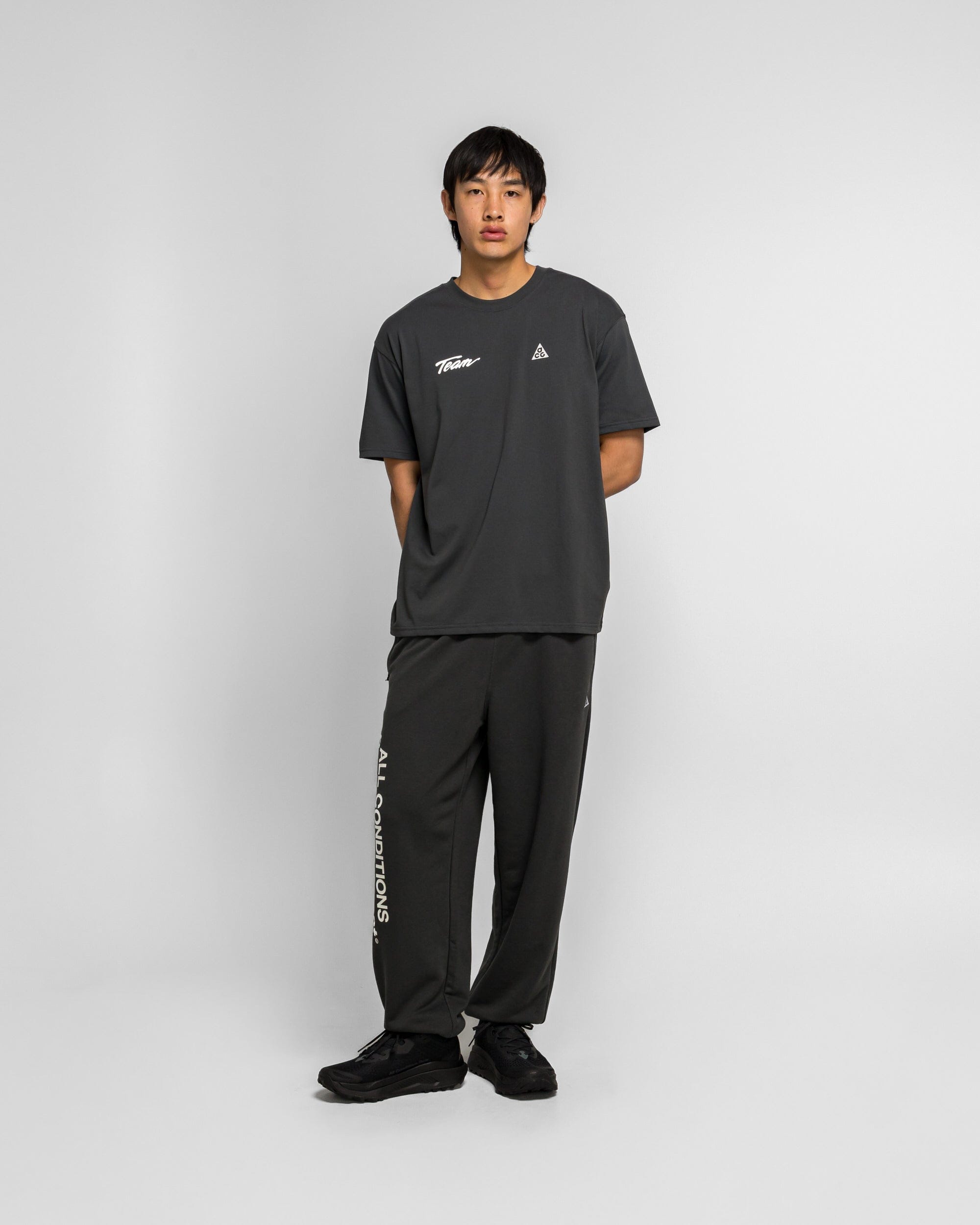 Nike ACG Dri-Fit Tuff Fleece Lite Pant - Dk Smoke Grey/White