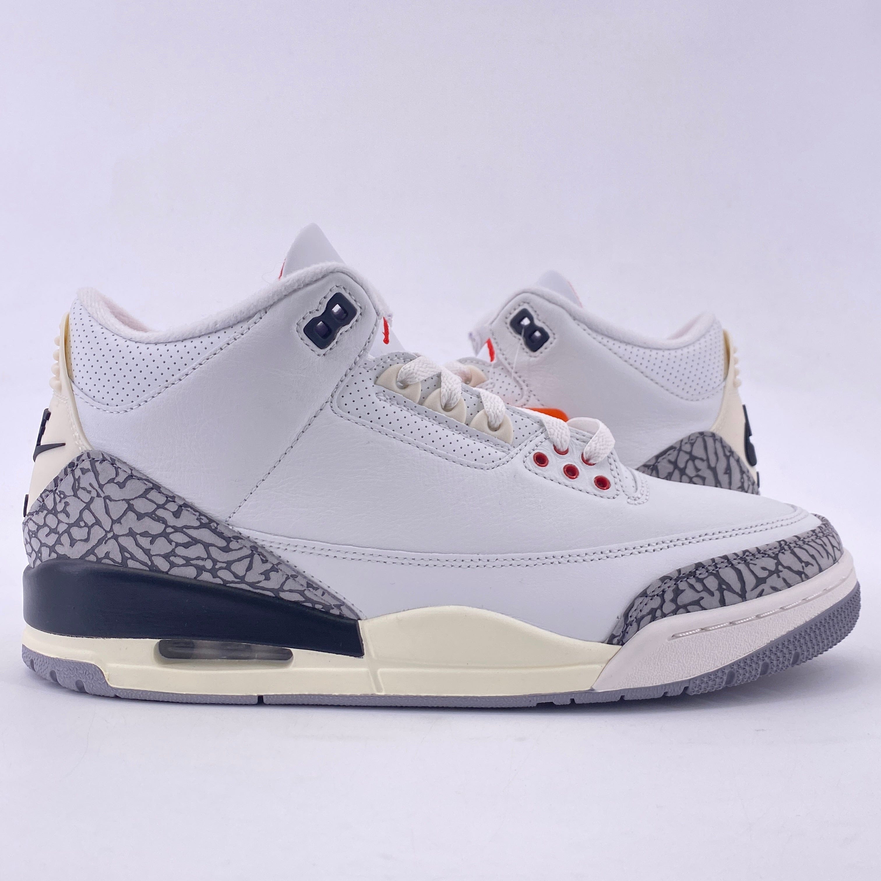 Air Jordan 3 Retro "White Cement Reimagined" 2023 New Size 10.5
