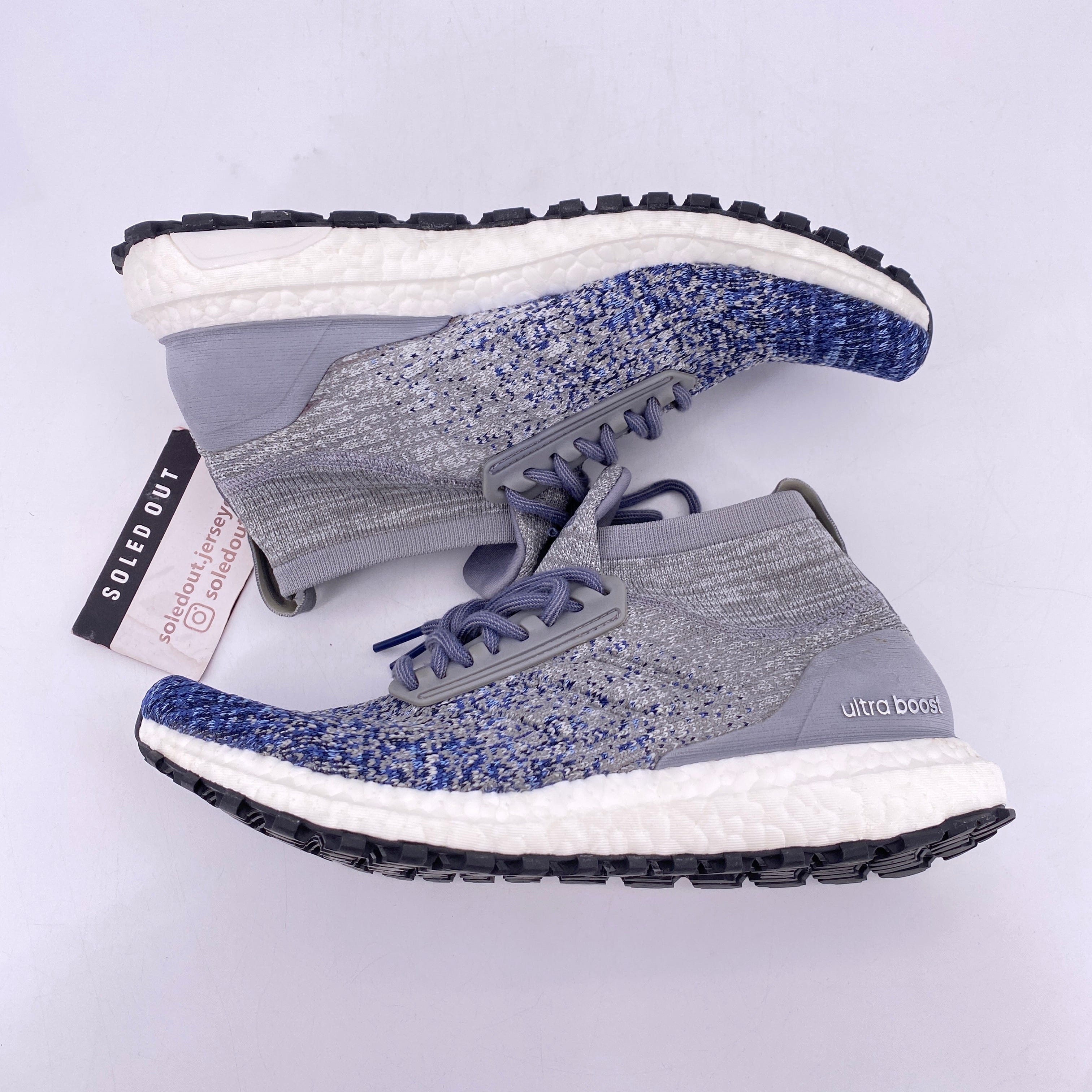 Adidas Ultra Boost ATR Mid "Grey Indigo" 2017 New Size 7.5