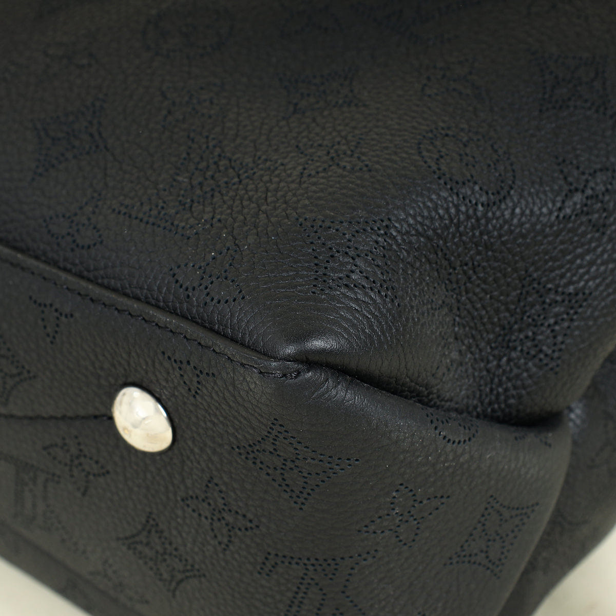Louis Vuitton Noir Monogram Mahina Bella Tote Bag