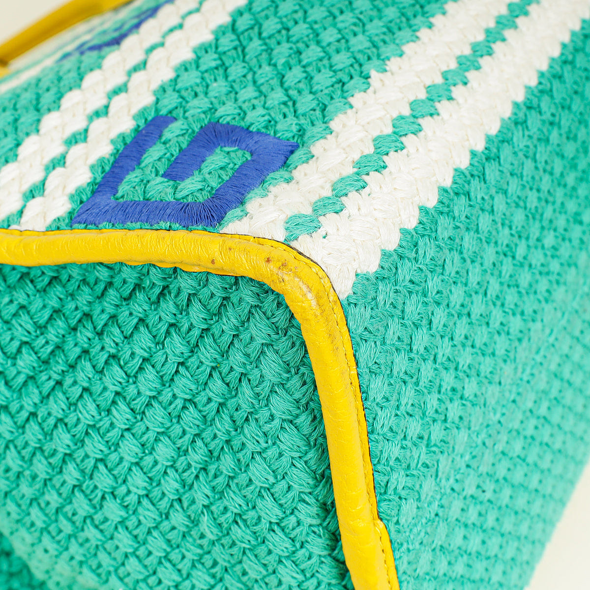 Gucci Multicolor "Rio De Janeiro" Striped Tote Bag