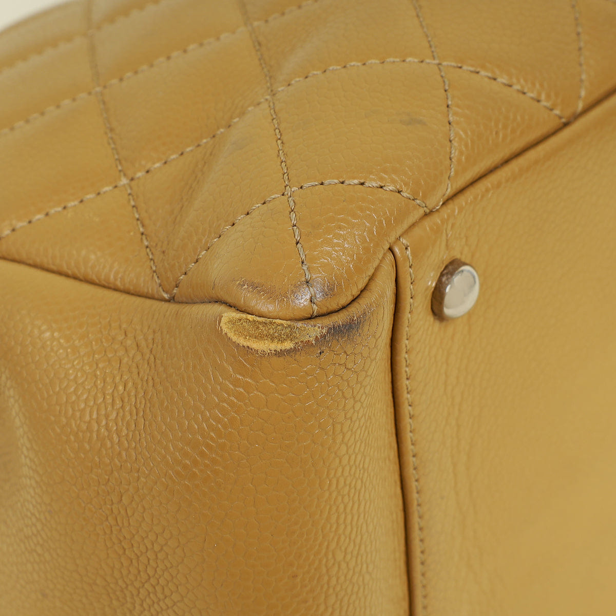 Chanel Dark Beige CC GST XL Tote Bag