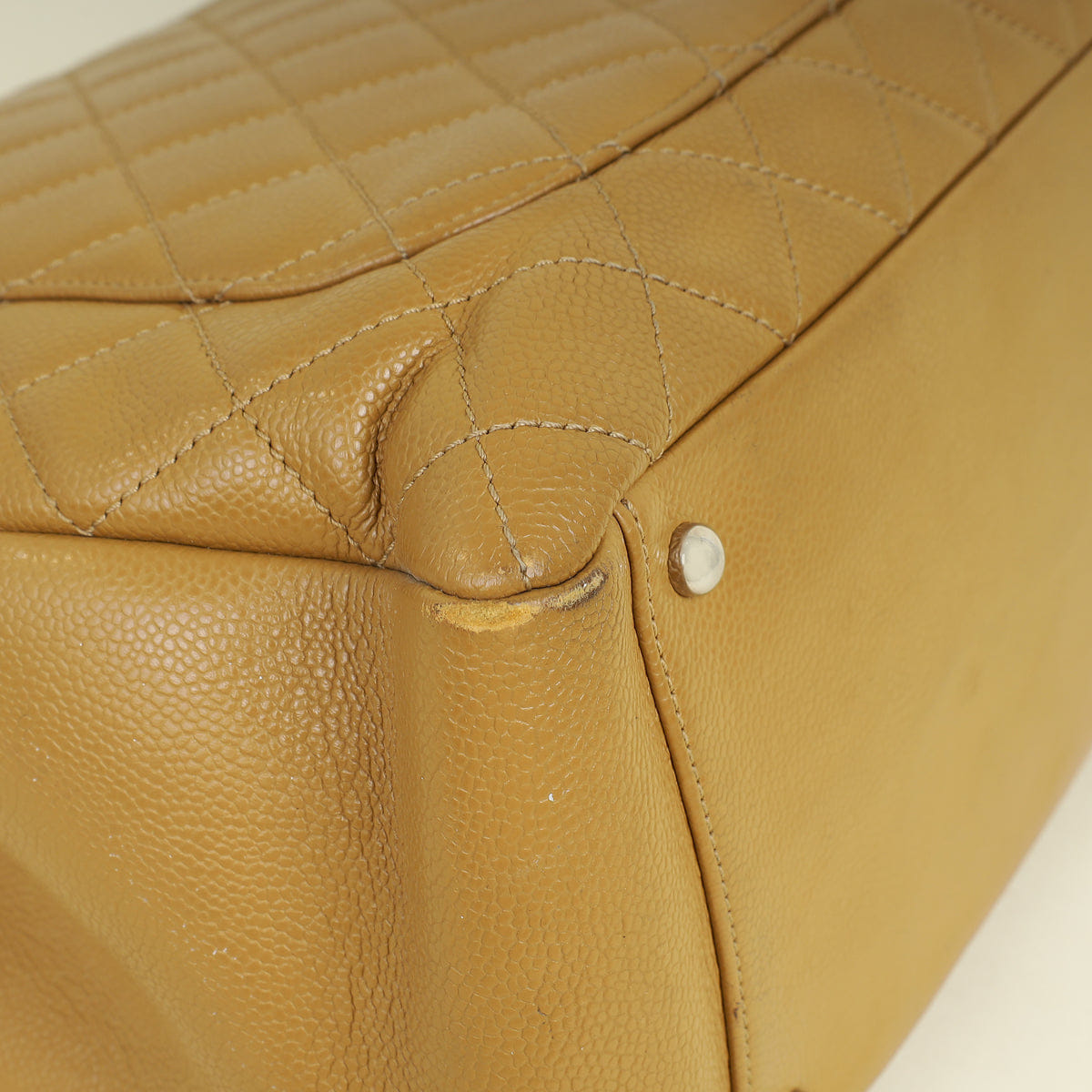 Chanel Dark Beige CC GST XL Tote Bag