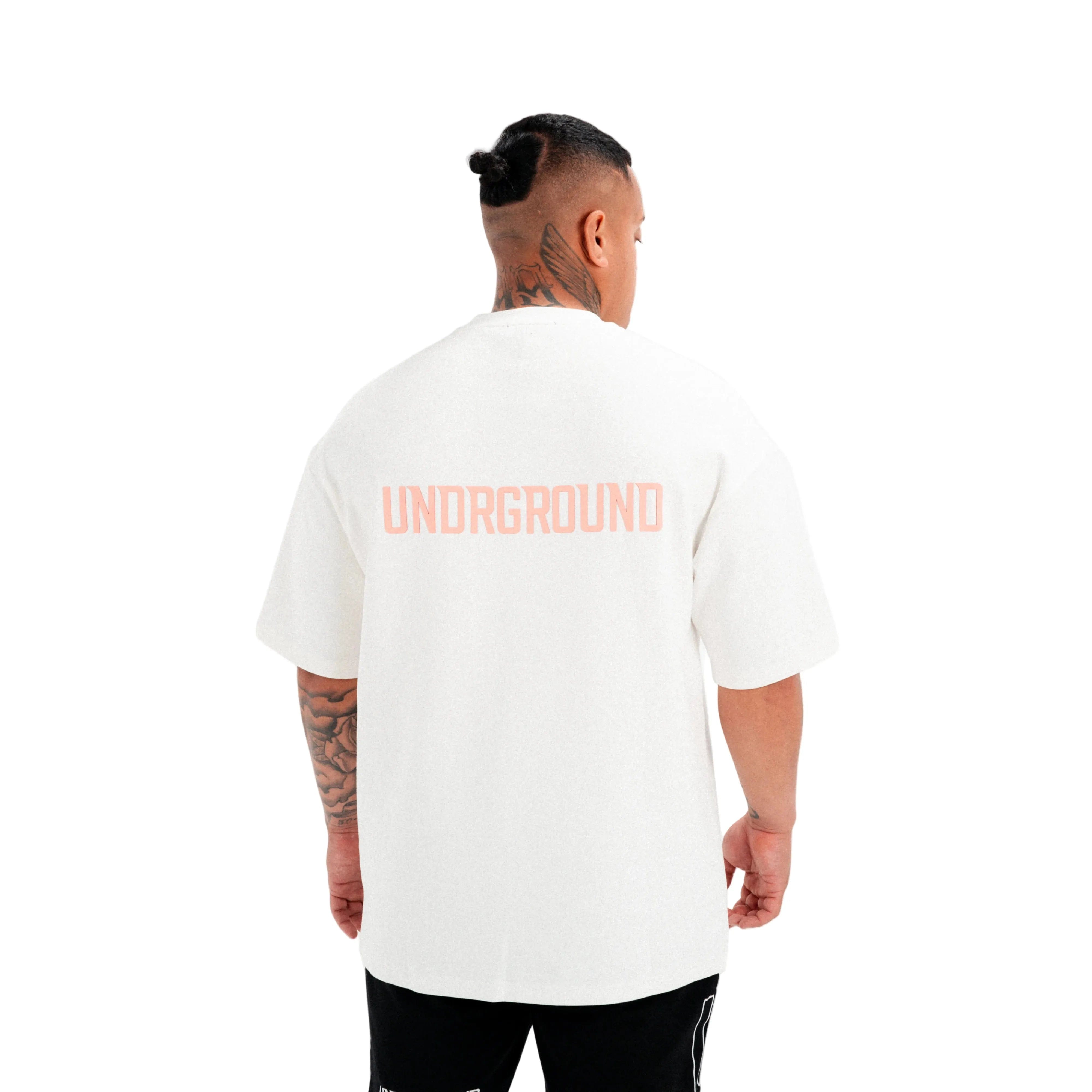 Undrground Origin T-Shirt 'White Rose'