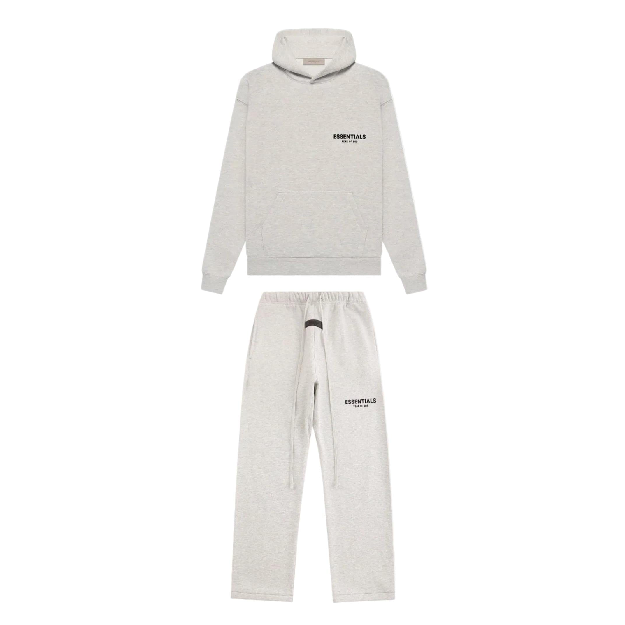 Fear of God Essentials Essentials Hoodie/Relaxed Sweat pants SS22 (Light Oatmeal)