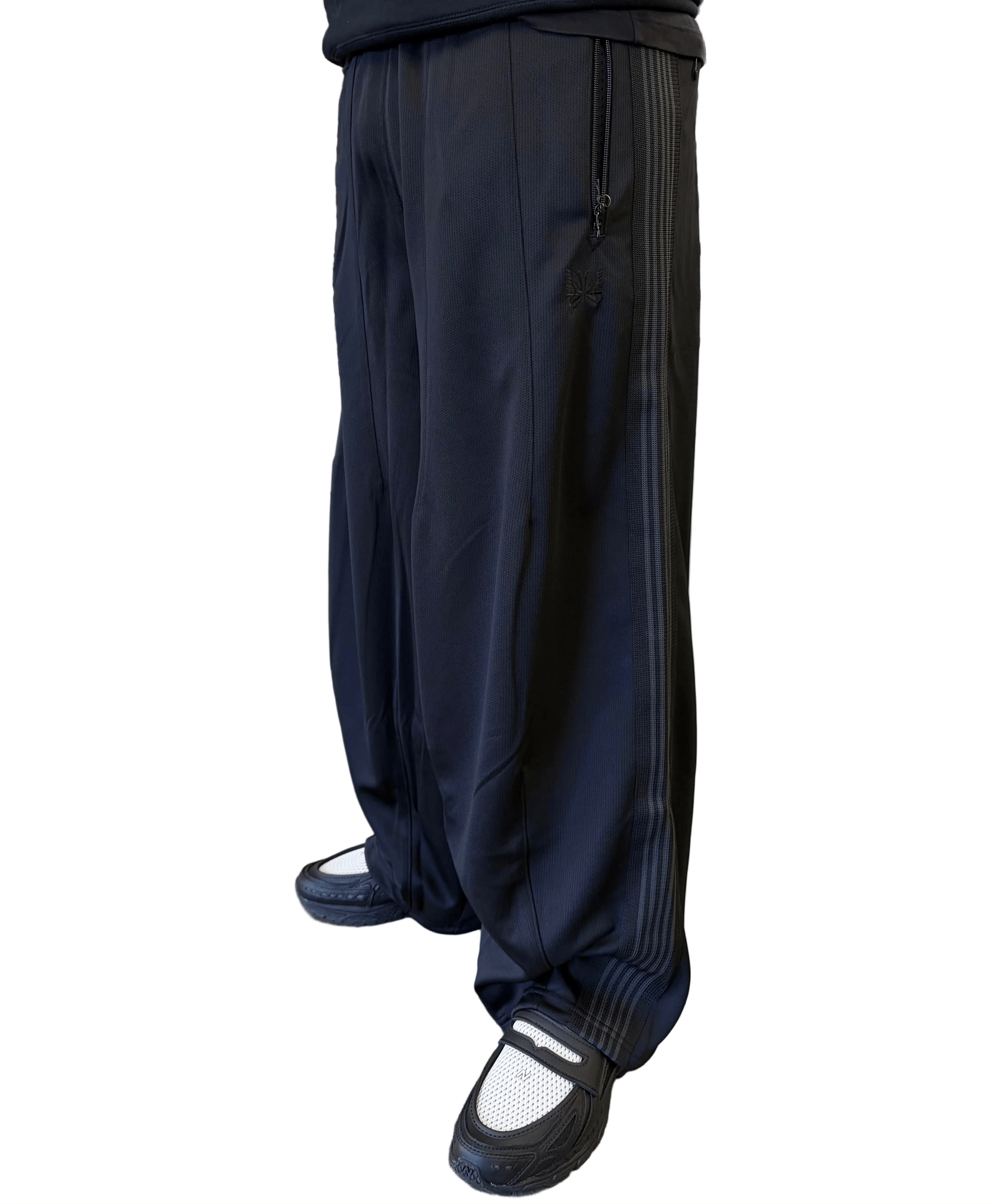 Needles HD Track Pants Mesh 'Black Black'