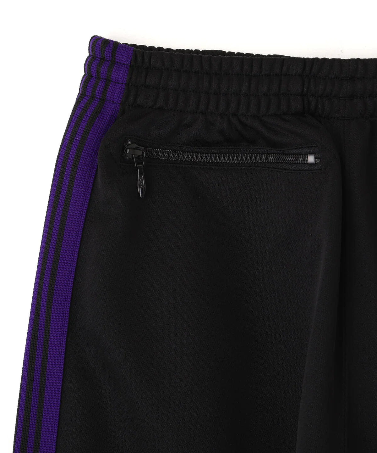 Needles HD Track Pants Poly Smooth 'Black Purple'