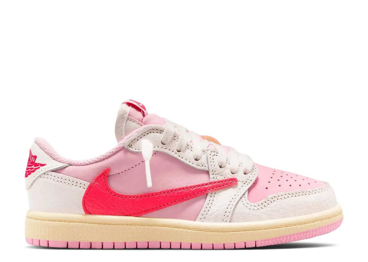 Air Jordan Travis Scott x Air Jordan 1 Low OG 'Sail Tropical Pink' (PS)