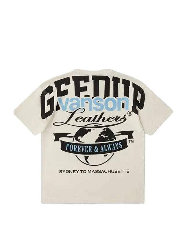 Geedup x Vanson Tee 'White'