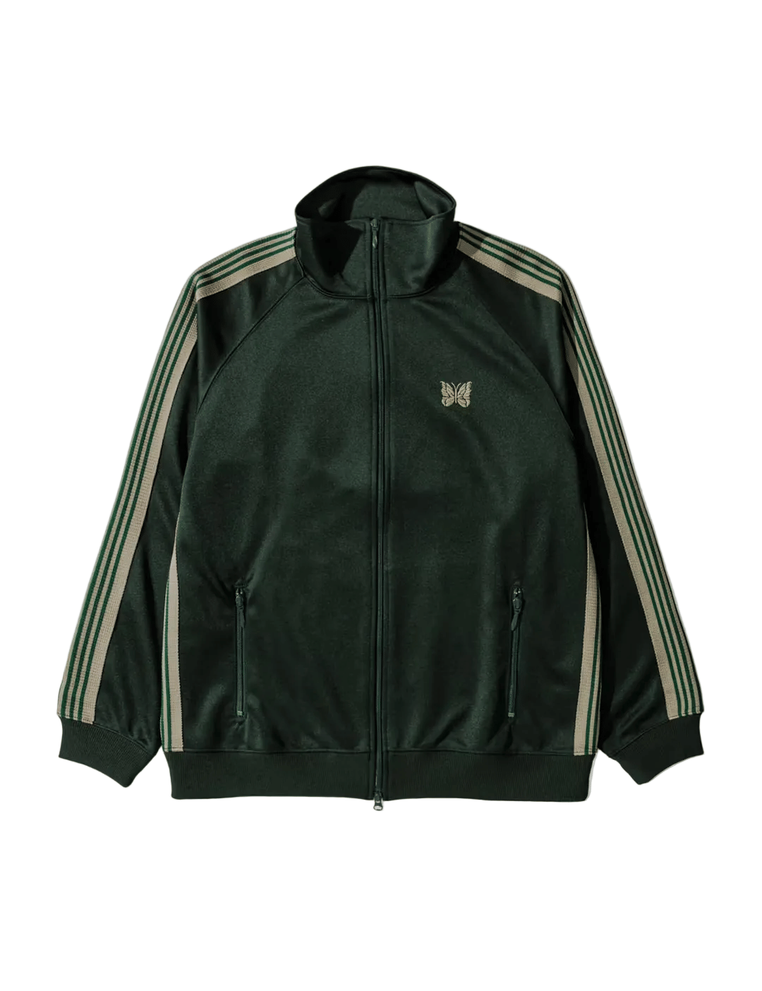 Needles Poly Smooth Track Jacket 'Dark Green'
