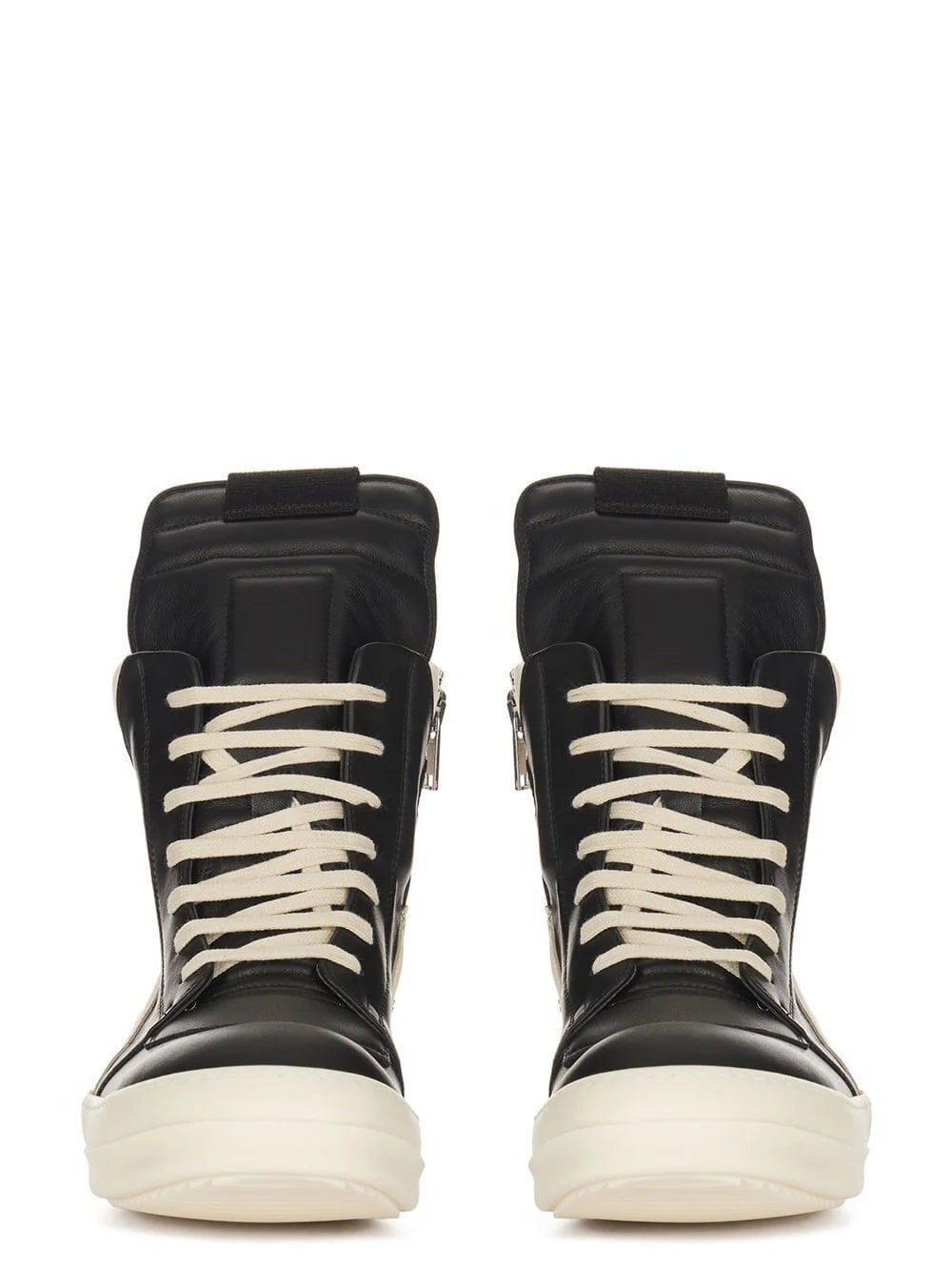 Rick Owens Rick Owen's Men's Geobasket High Sneakers 'Black Milk'