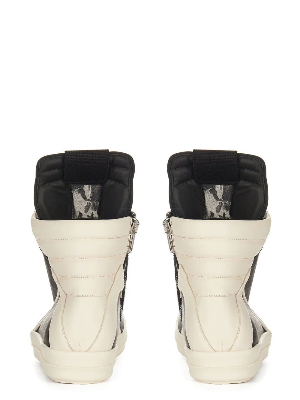 Rick Owens Rick Owen's Men's Geobasket High Sneakers 'Black Milk'