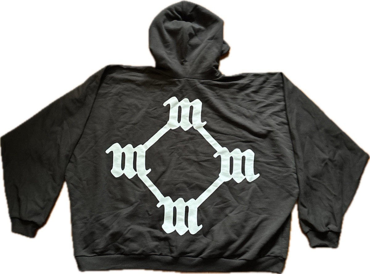 Yeezy HD-01 So Help Me God Hoodie 'Black White'