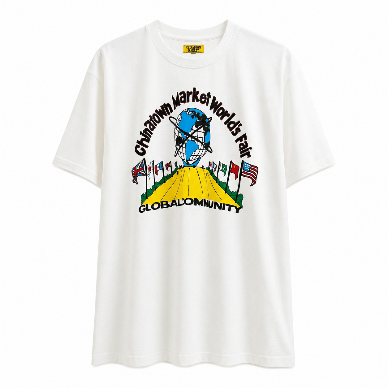 Chinatown Market Global Community Tee 'White'