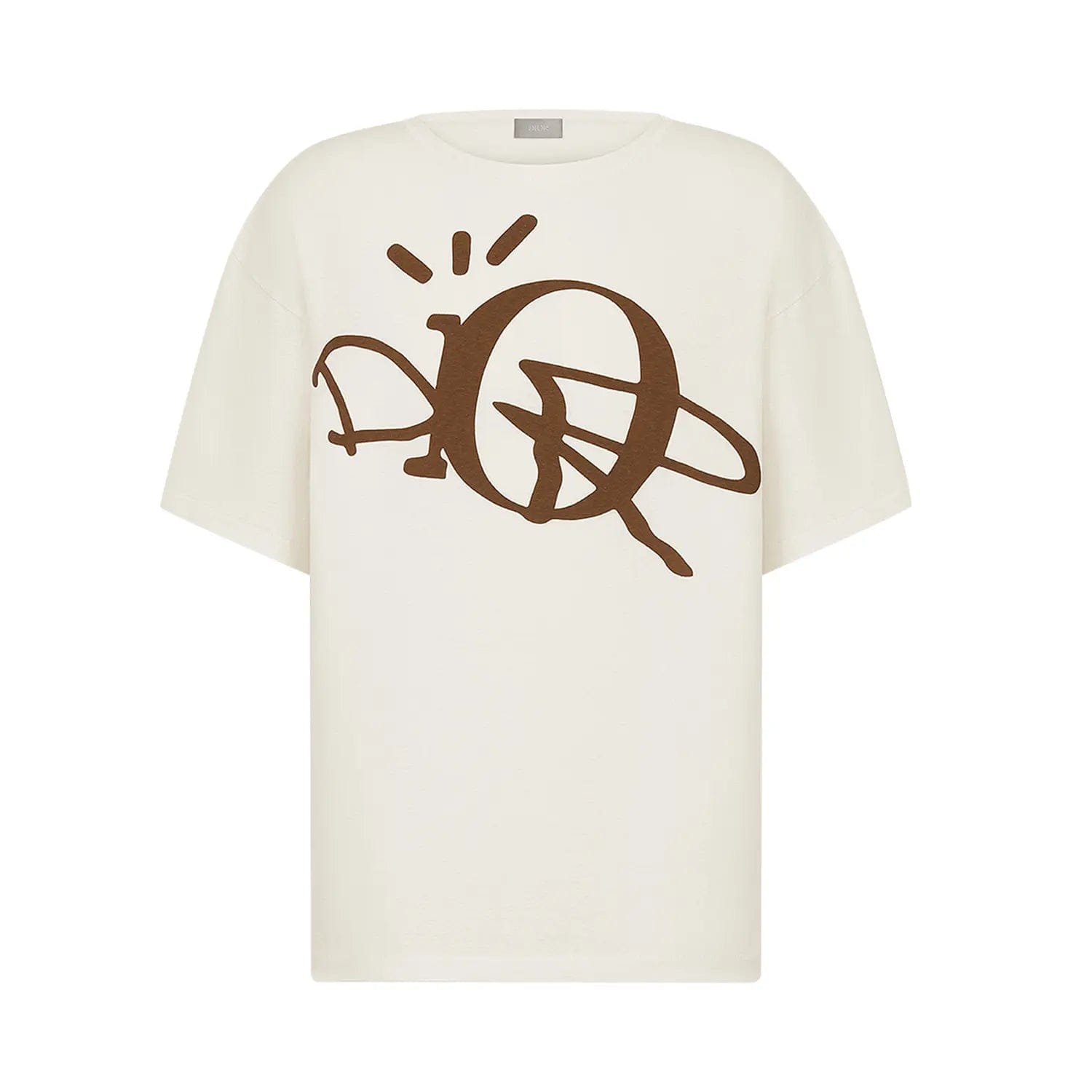 Dior x Cactus Jack Oversized Tee 'White Brown'