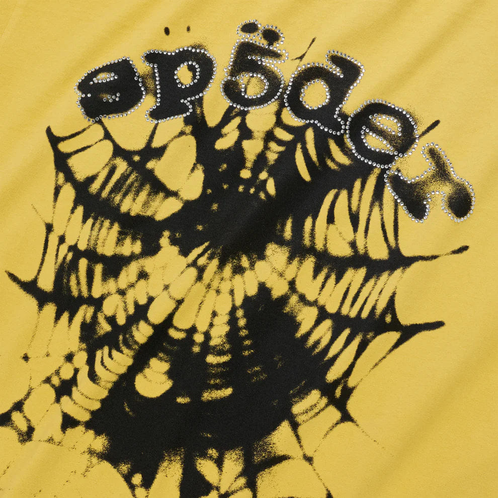 Sp5der OG Web V2 Tee 'Yellow'