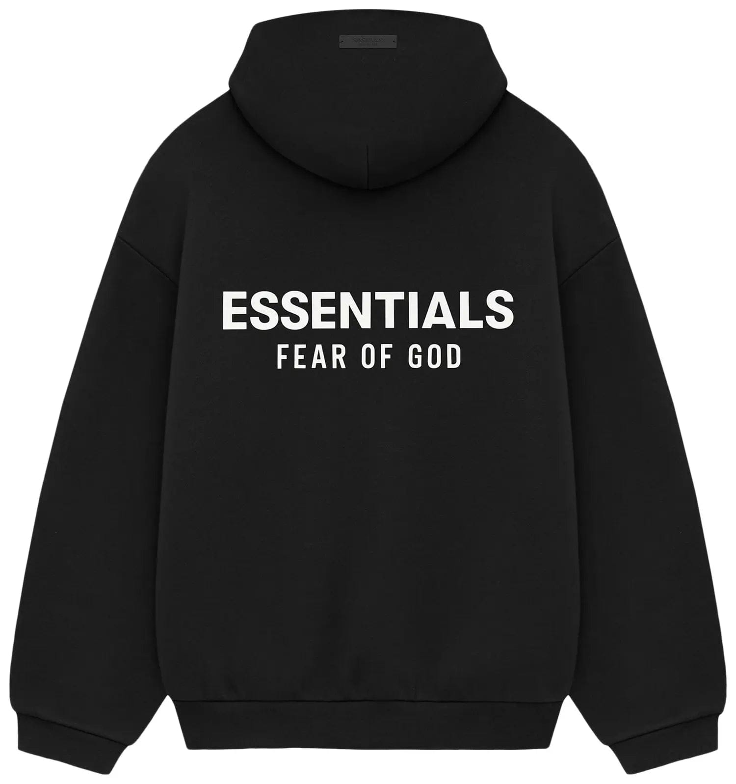 Fear of God Essentials Essentials Fleece Pullover Hoodie (FW24) 'Black'