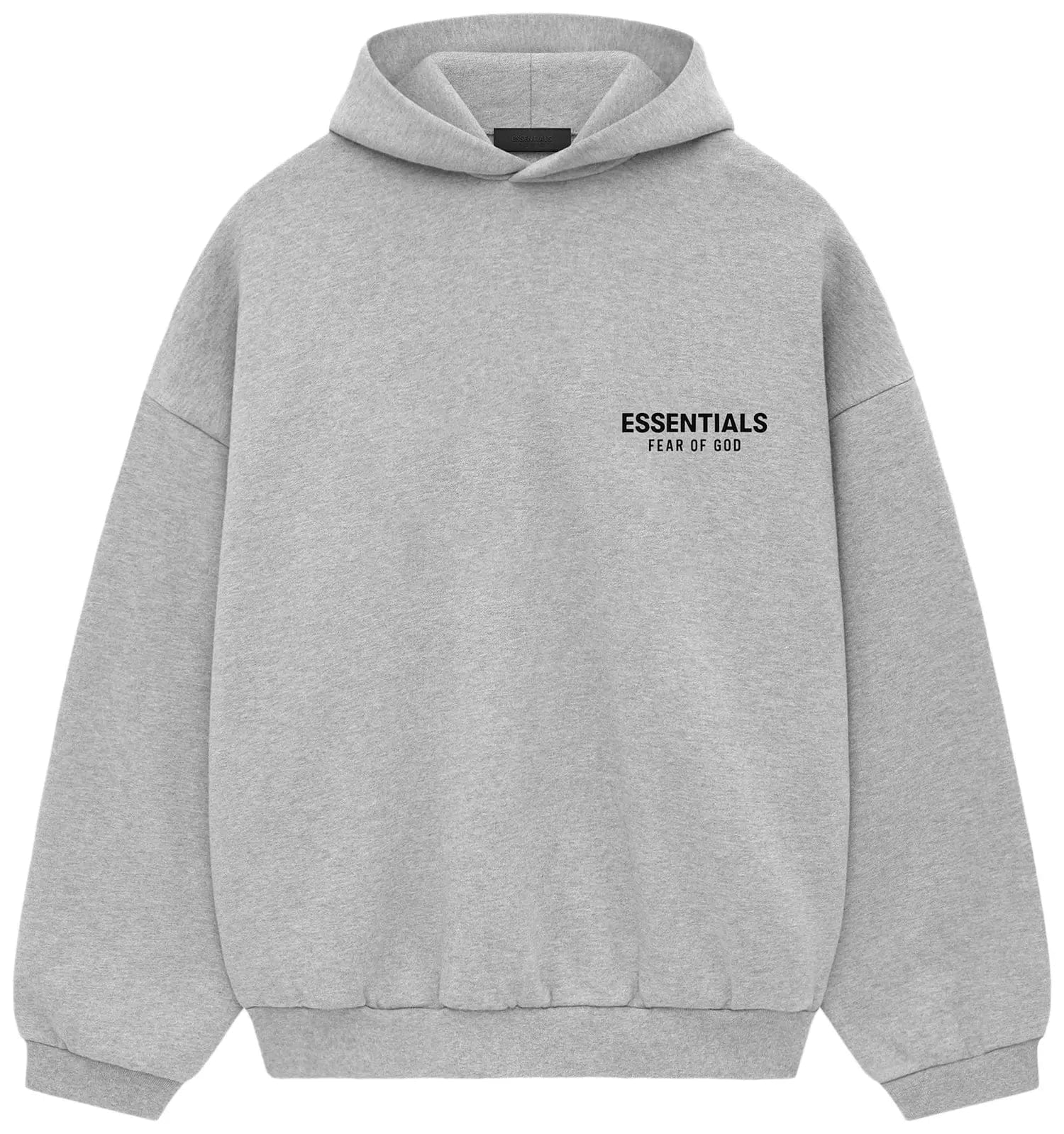 Fear of God Essentials Essentials Fleece Pullover Hoodie (FW24) 'Light Heather Grey'