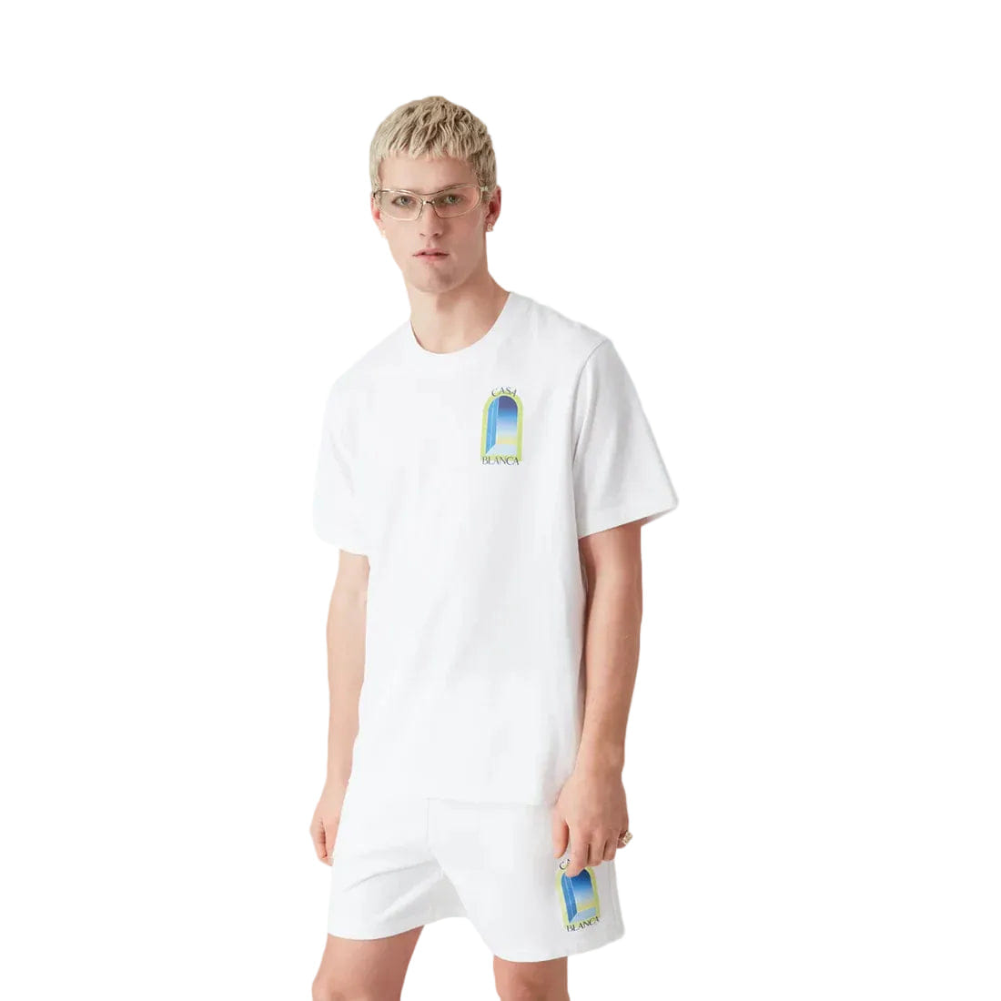 Casablanca Arches Classic Tee 'White'