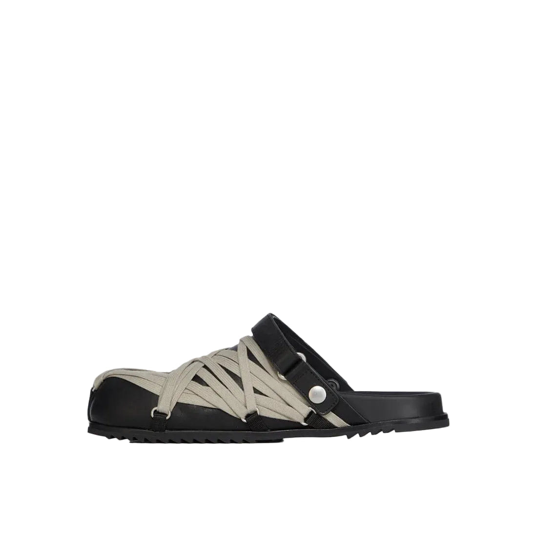 Rick Owens Megalace Mule Granola 'Black'