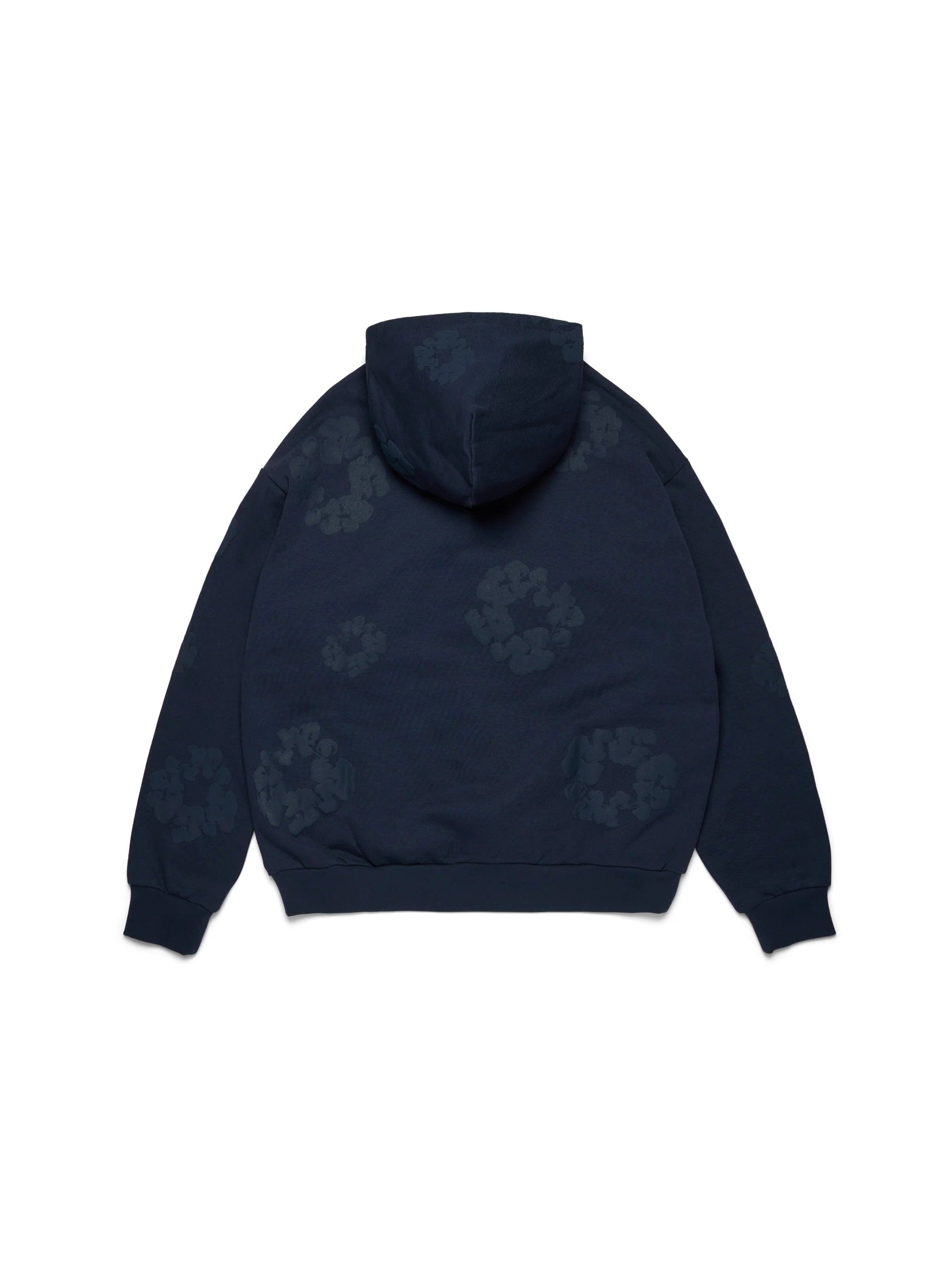 Denim Tears Mono Cotton Wreath Hoodie 'Navy'