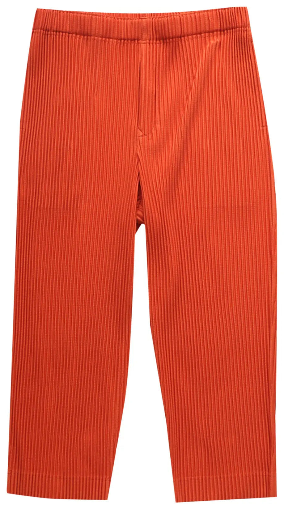 Issey Miyake Homme Plisse Pleated Trouser 'Vermillion Orange'