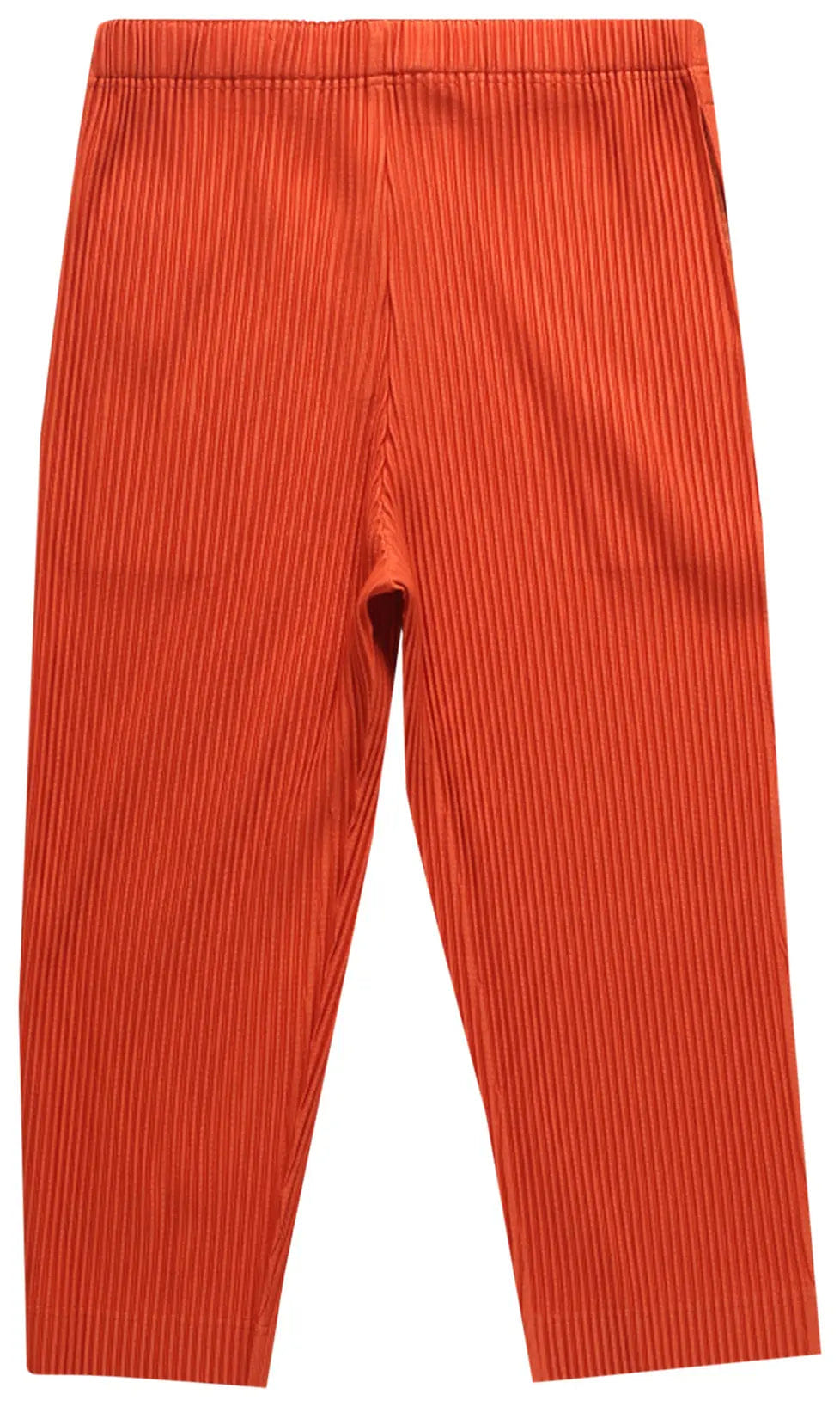 Issey Miyake Homme Plisse Pleated Trouser 'Vermillion Orange'