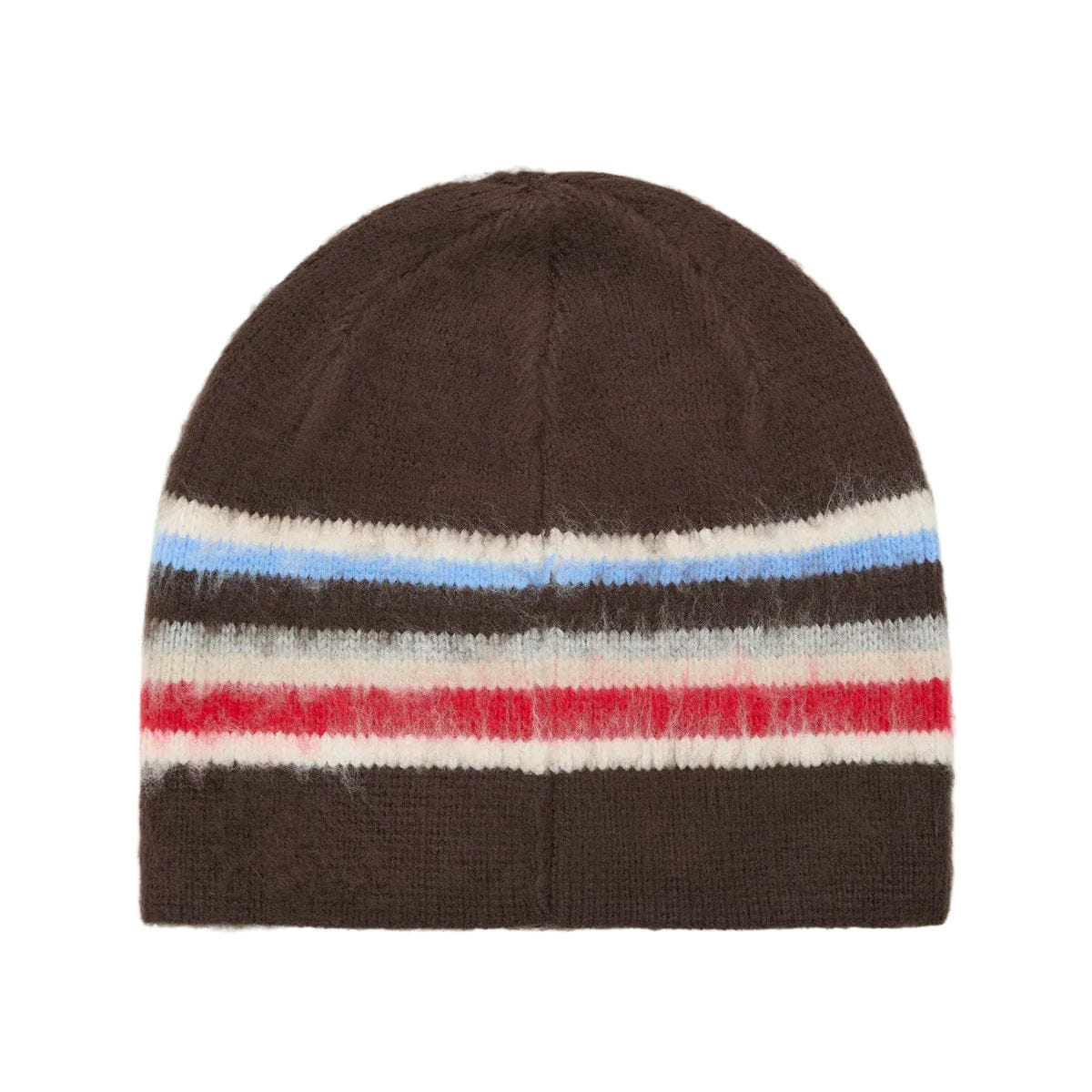 Corteiz Multi Stripe Knit Beanie ‘Brown’