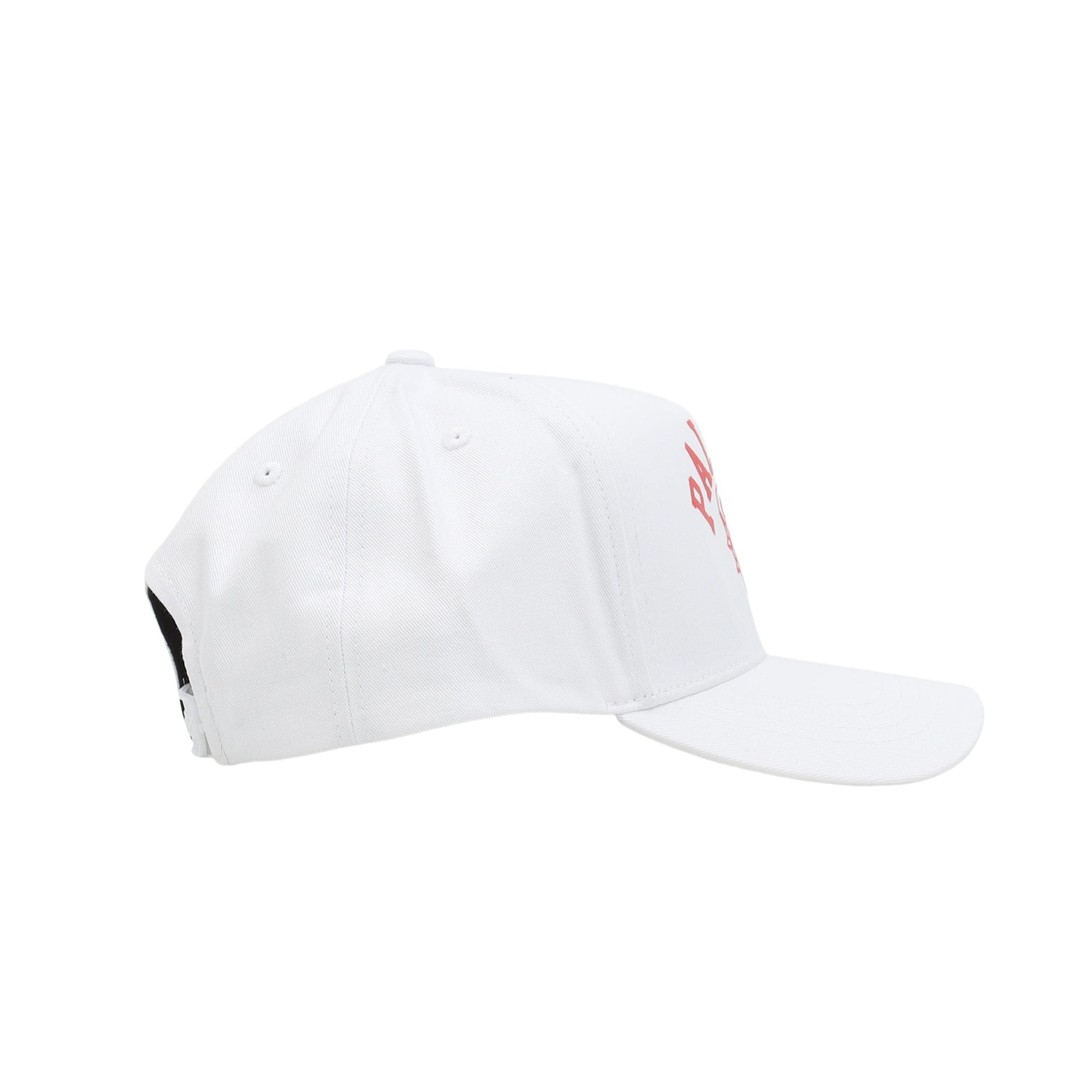 Palace Bulldog P Frame 5-Panel Snapback - White