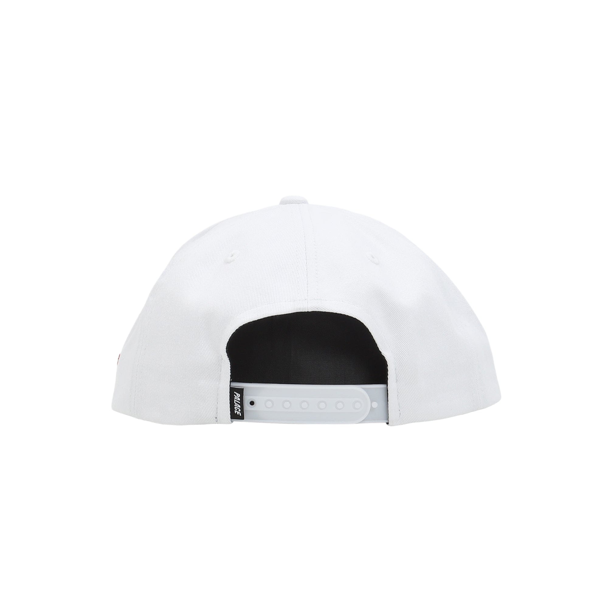 Palace Bulldog P Frame 5-Panel Snapback - White
