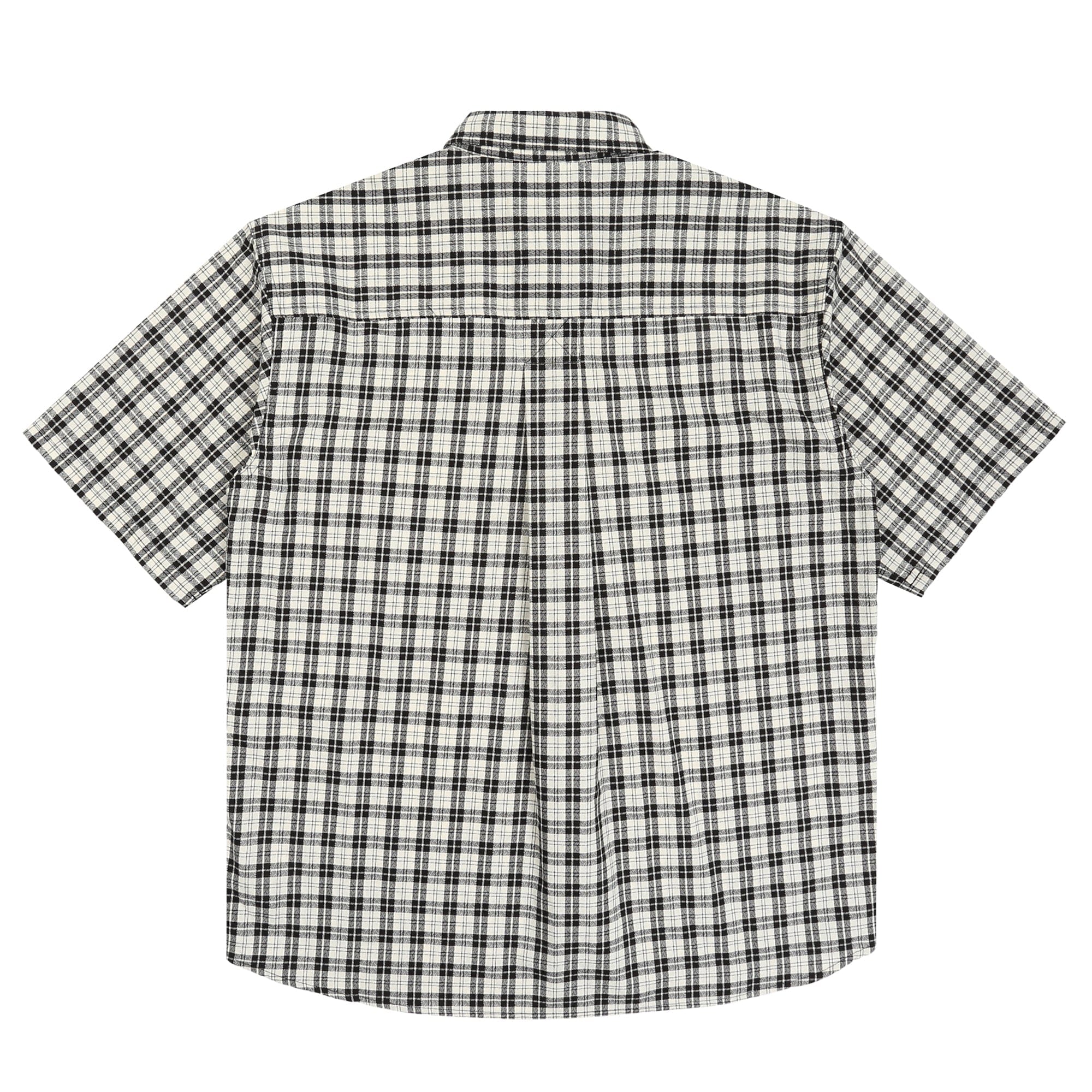 Bott Plaid S/S Shirt - Black